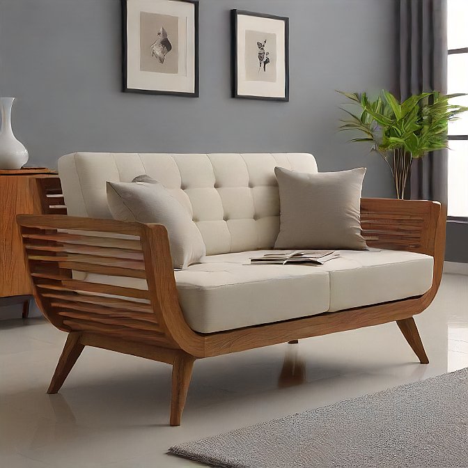 Wooden Sofa